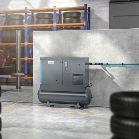 Direct-driven professional piston compressor - AH, AF series